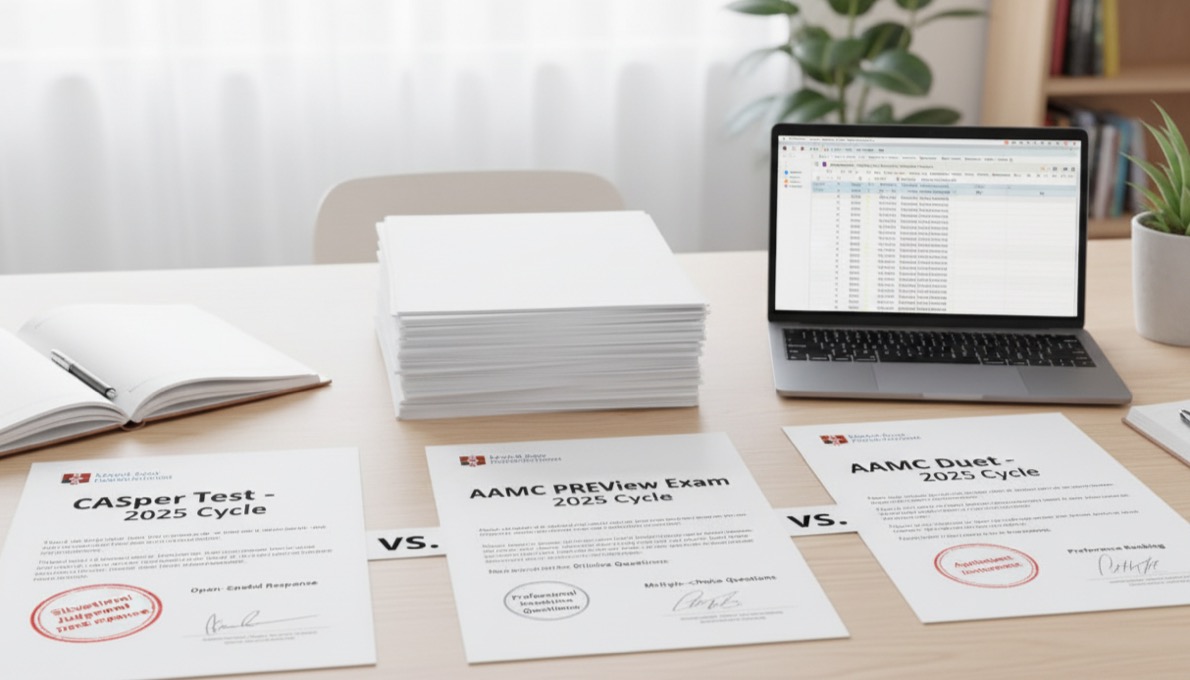 Casper Vs Aamc Preview Vs Duet Format Scoring Which To Take